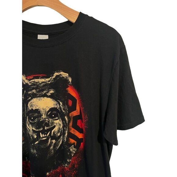 Redrum Shirt Mens Gildan Black Tee Short Sleeve Band Heavy Metal Rock Size Large - Picture 3 of 8